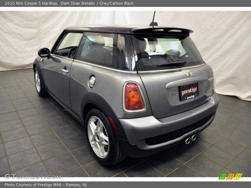 Dark Silver Metallic / Grey/Carbon Black 2010 Mini Cooper S Hardtop