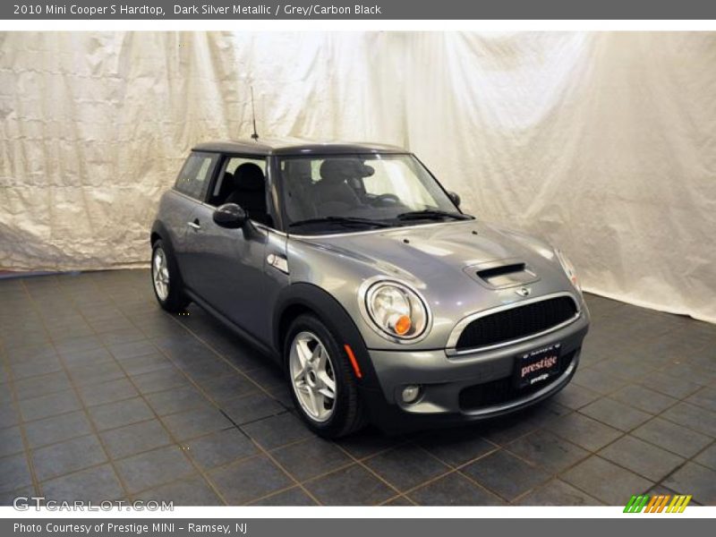 Dark Silver Metallic / Grey/Carbon Black 2010 Mini Cooper S Hardtop