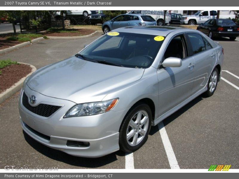 Titanium Metallic / Dark Charcoal 2007 Toyota Camry SE V6