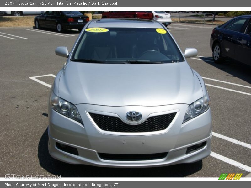 Titanium Metallic / Dark Charcoal 2007 Toyota Camry SE V6