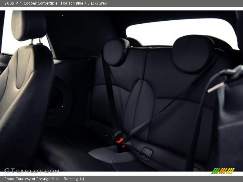 Horizon Blue / Black/Grey 2009 Mini Cooper Convertible
