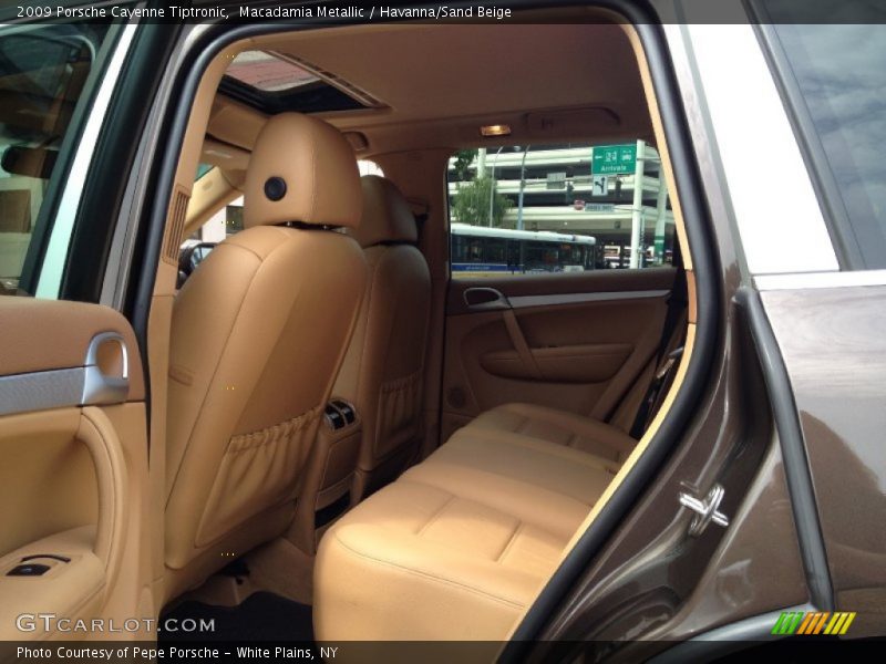 Rear Seat of 2009 Cayenne Tiptronic