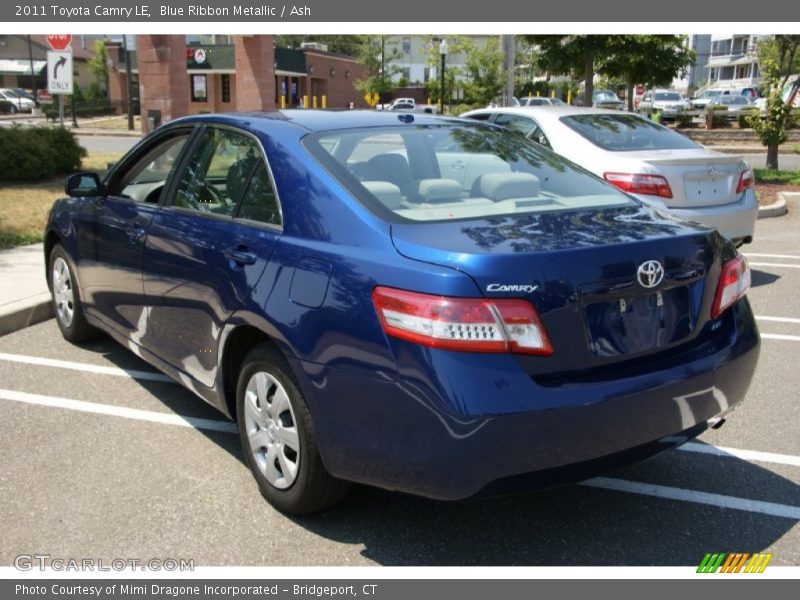 Blue Ribbon Metallic / Ash 2011 Toyota Camry LE