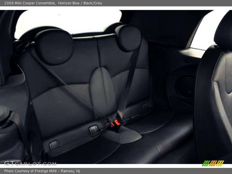 Horizon Blue / Black/Grey 2009 Mini Cooper Convertible