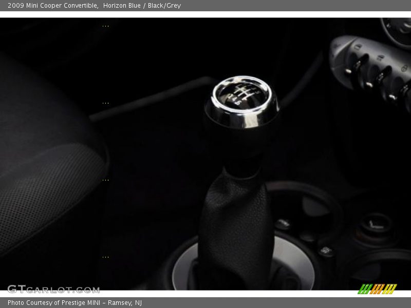 Horizon Blue / Black/Grey 2009 Mini Cooper Convertible