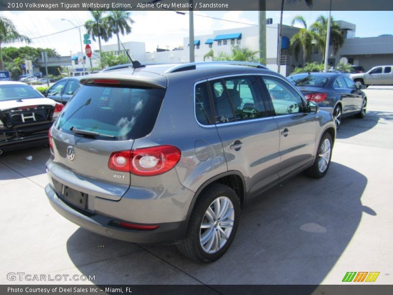 Alpine Grey Metallic / Sandstone 2010 Volkswagen Tiguan Wolfsburg Edition