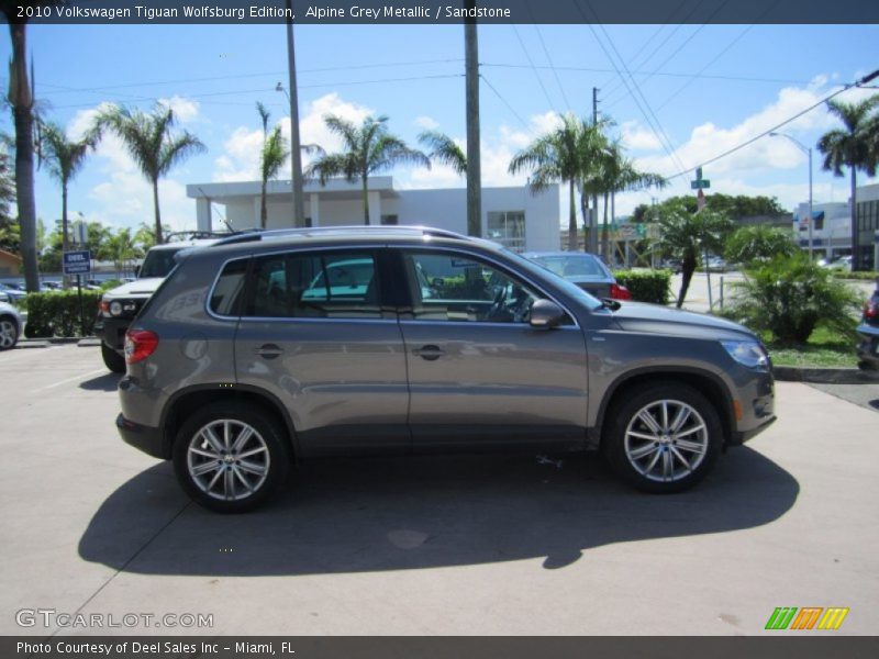 Alpine Grey Metallic / Sandstone 2010 Volkswagen Tiguan Wolfsburg Edition