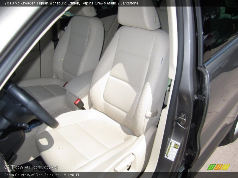 Alpine Grey Metallic / Sandstone 2010 Volkswagen Tiguan Wolfsburg Edition