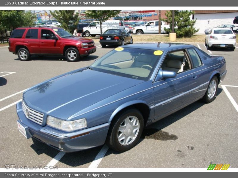 Baltic Blue / Neutral Shale 1998 Cadillac Eldorado Coupe