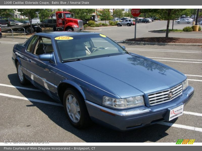 Baltic Blue / Neutral Shale 1998 Cadillac Eldorado Coupe