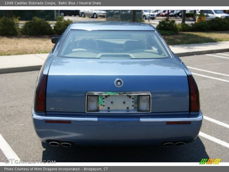 Baltic Blue / Neutral Shale 1998 Cadillac Eldorado Coupe