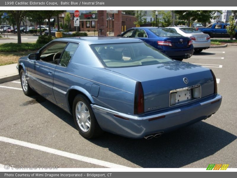 Baltic Blue / Neutral Shale 1998 Cadillac Eldorado Coupe