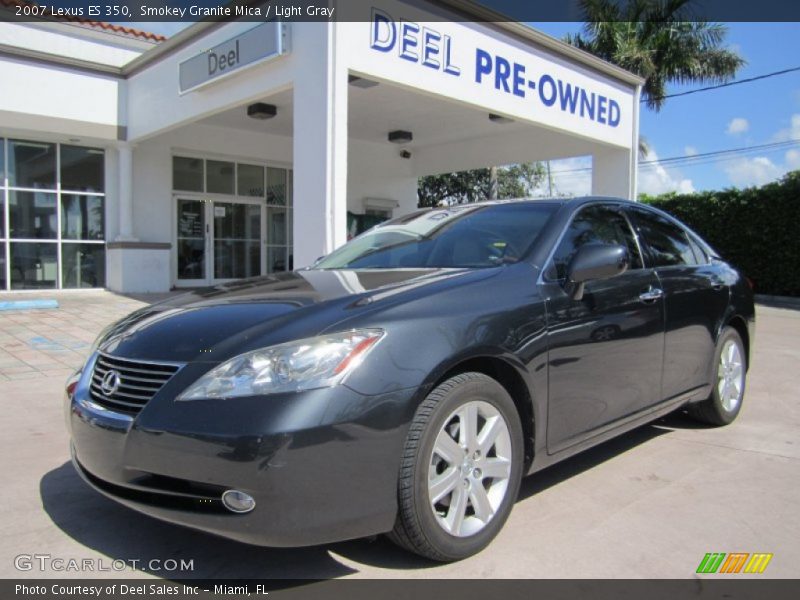 Smokey Granite Mica / Light Gray 2007 Lexus ES 350