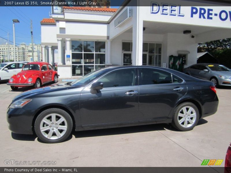 Smokey Granite Mica / Light Gray 2007 Lexus ES 350