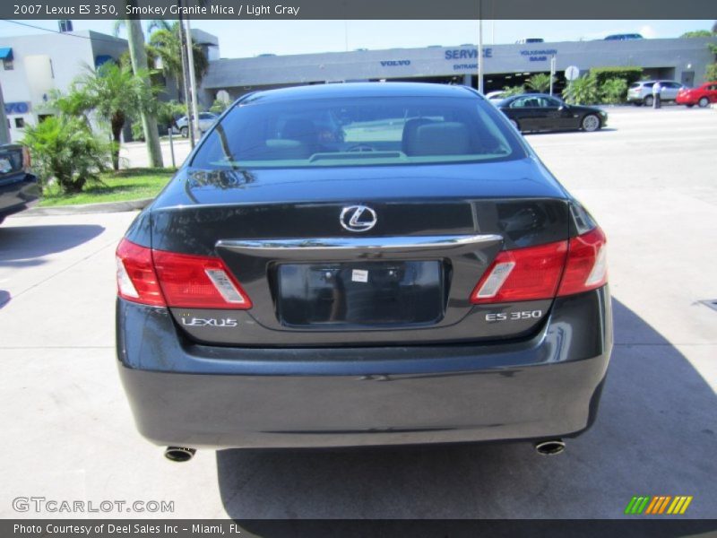 Smokey Granite Mica / Light Gray 2007 Lexus ES 350