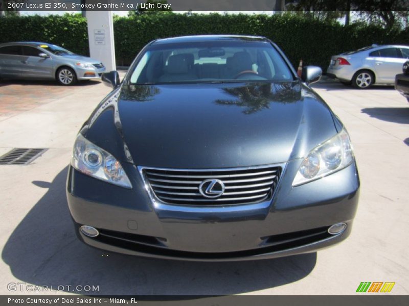 Smokey Granite Mica / Light Gray 2007 Lexus ES 350