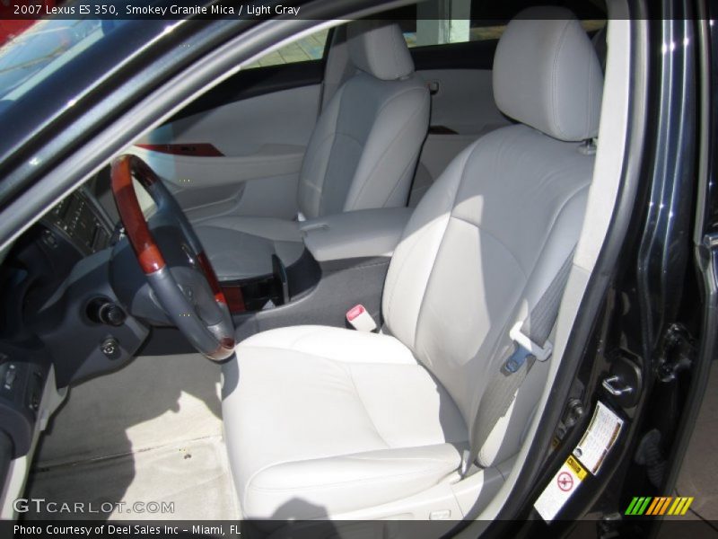 Smokey Granite Mica / Light Gray 2007 Lexus ES 350