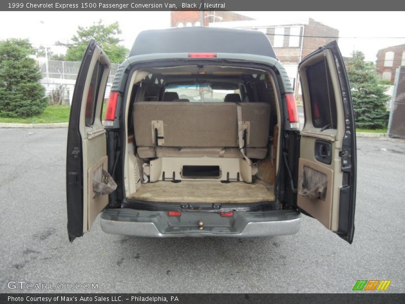 Black / Neutral 1999 Chevrolet Express 1500 Passenger Conversion Van