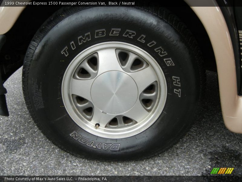 Black / Neutral 1999 Chevrolet Express 1500 Passenger Conversion Van