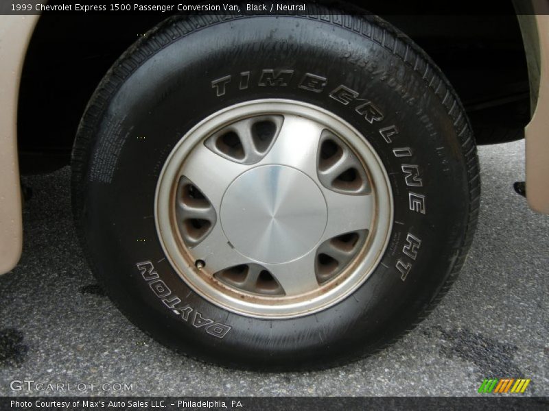 Black / Neutral 1999 Chevrolet Express 1500 Passenger Conversion Van
