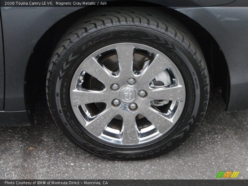 Magnetic Gray Metallic / Ash 2008 Toyota Camry LE V6