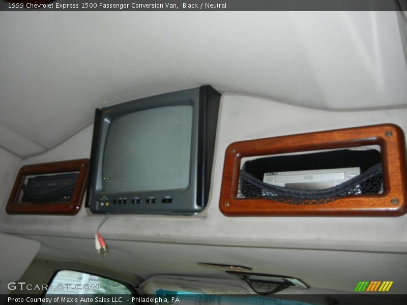 Black / Neutral 1999 Chevrolet Express 1500 Passenger Conversion Van