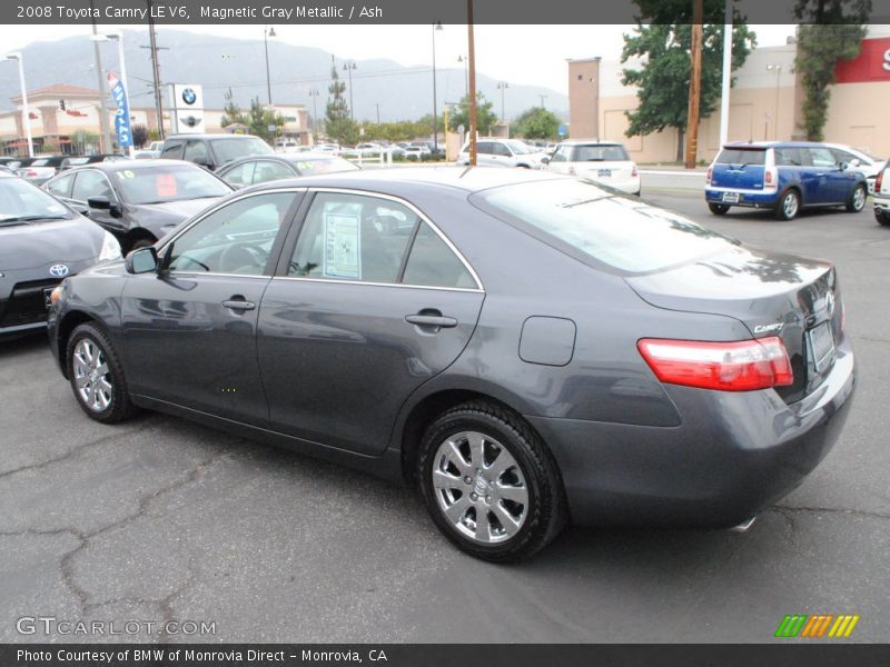 Magnetic Gray Metallic / Ash 2008 Toyota Camry LE V6