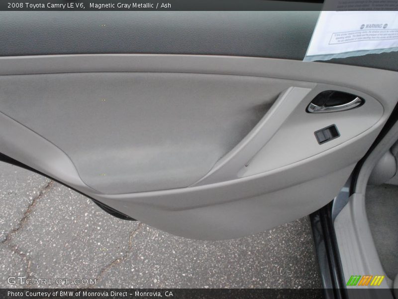 Magnetic Gray Metallic / Ash 2008 Toyota Camry LE V6