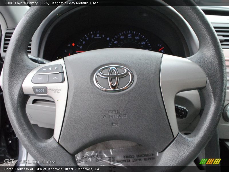 Magnetic Gray Metallic / Ash 2008 Toyota Camry LE V6