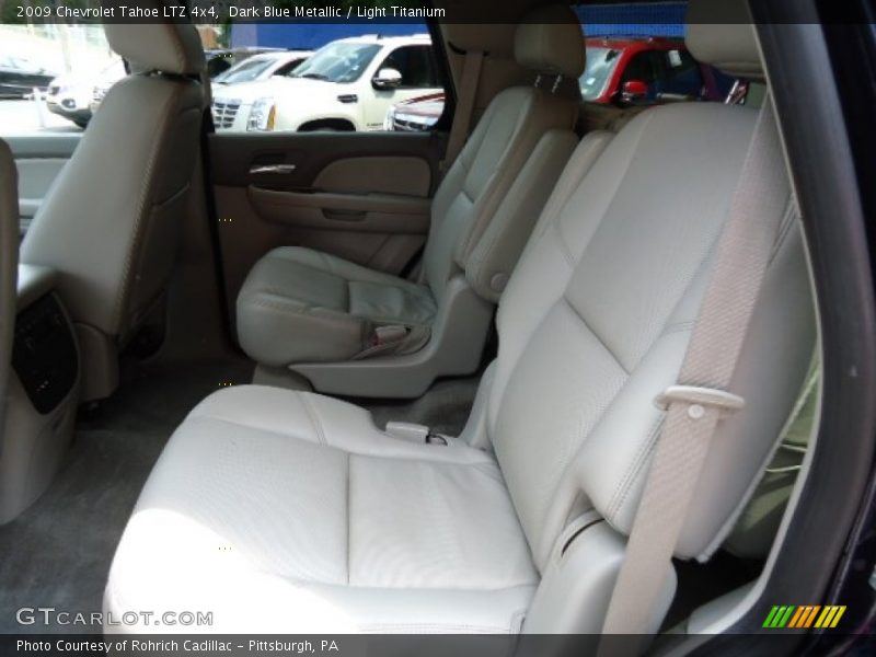 Dark Blue Metallic / Light Titanium 2009 Chevrolet Tahoe LTZ 4x4