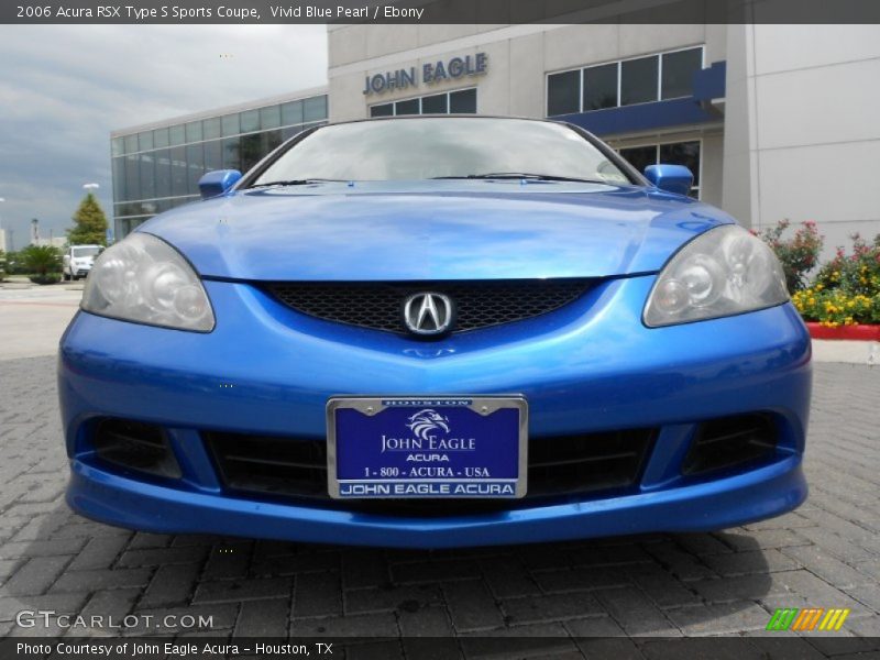 Vivid Blue Pearl / Ebony 2006 Acura RSX Type S Sports Coupe