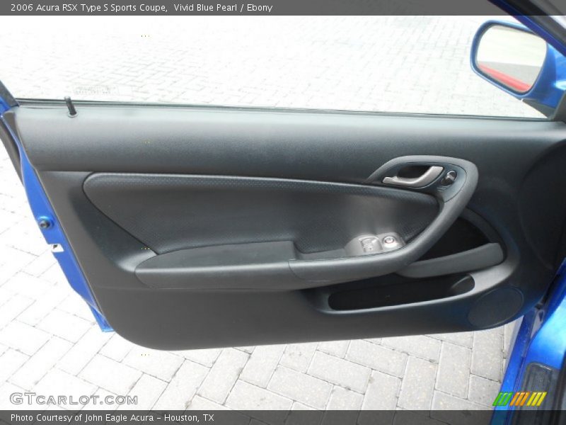 Vivid Blue Pearl / Ebony 2006 Acura RSX Type S Sports Coupe