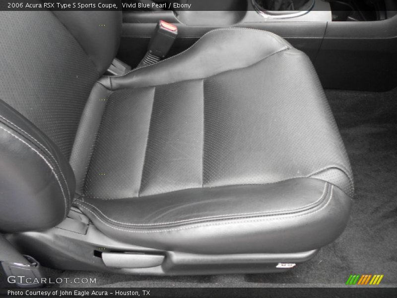 Vivid Blue Pearl / Ebony 2006 Acura RSX Type S Sports Coupe