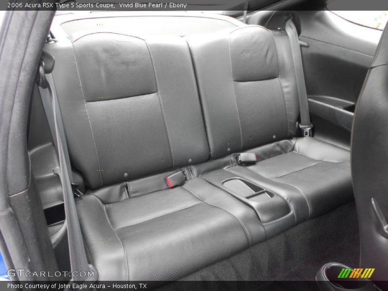 Rear Seat of 2006 RSX Type S Sports Coupe