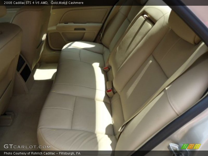Gold Mist / Cashmere 2008 Cadillac STS 4 V6 AWD