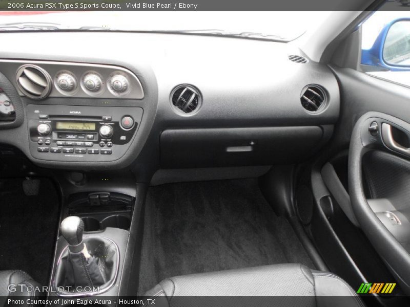 Vivid Blue Pearl / Ebony 2006 Acura RSX Type S Sports Coupe