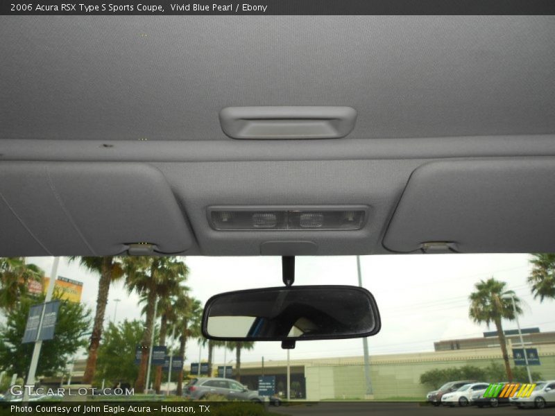 Vivid Blue Pearl / Ebony 2006 Acura RSX Type S Sports Coupe