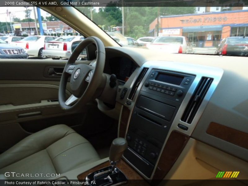 Gold Mist / Cashmere 2008 Cadillac STS 4 V6 AWD