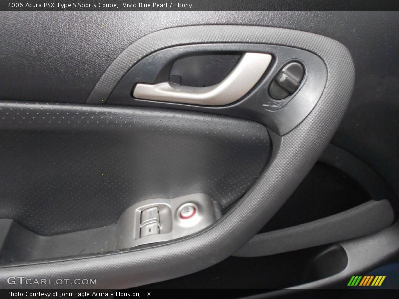 Vivid Blue Pearl / Ebony 2006 Acura RSX Type S Sports Coupe