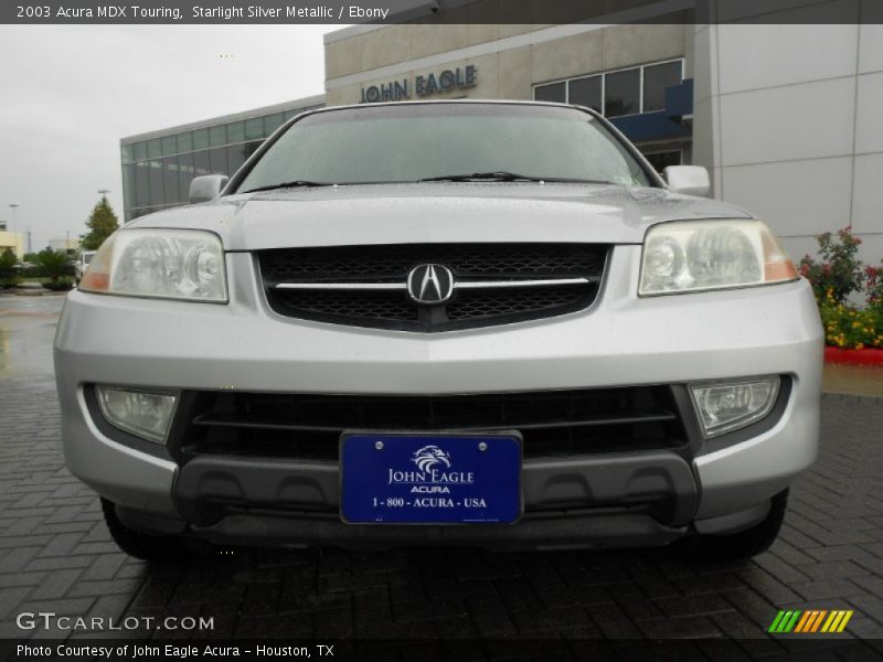 Starlight Silver Metallic / Ebony 2003 Acura MDX Touring