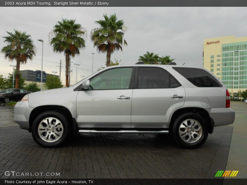 Starlight Silver Metallic / Ebony 2003 Acura MDX Touring