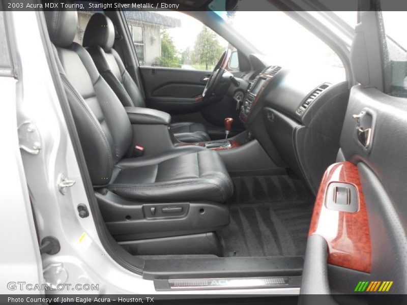 Starlight Silver Metallic / Ebony 2003 Acura MDX Touring