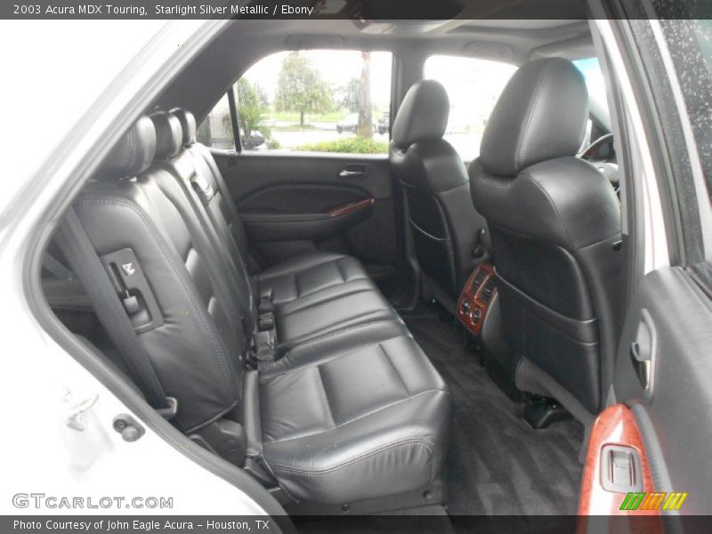 Starlight Silver Metallic / Ebony 2003 Acura MDX Touring