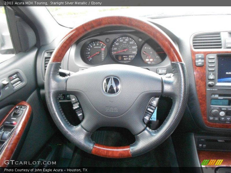 Starlight Silver Metallic / Ebony 2003 Acura MDX Touring