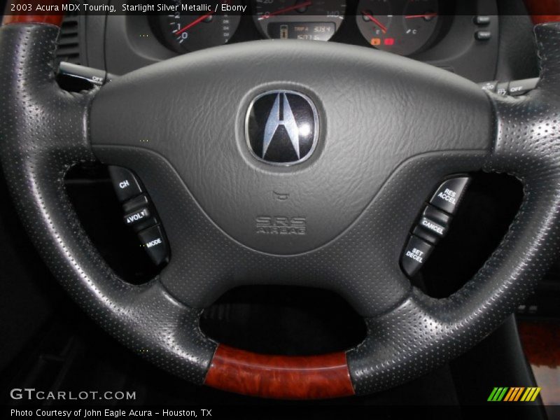 Starlight Silver Metallic / Ebony 2003 Acura MDX Touring