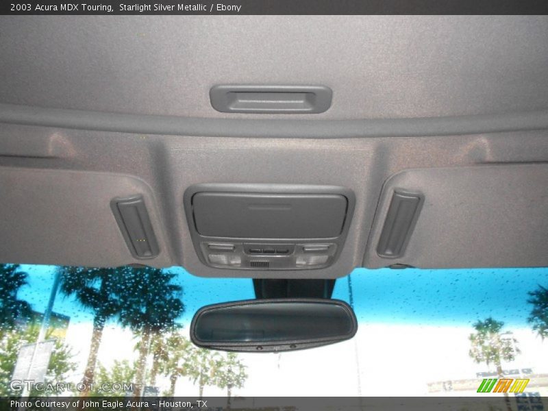 Starlight Silver Metallic / Ebony 2003 Acura MDX Touring
