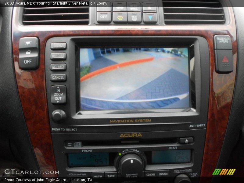 Starlight Silver Metallic / Ebony 2003 Acura MDX Touring