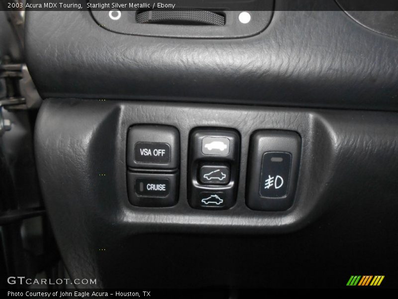 Starlight Silver Metallic / Ebony 2003 Acura MDX Touring