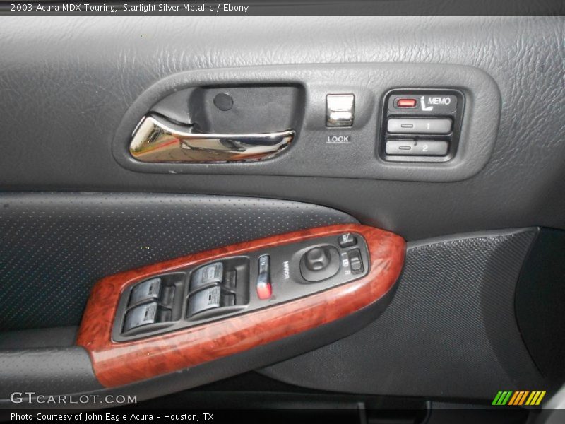 Starlight Silver Metallic / Ebony 2003 Acura MDX Touring