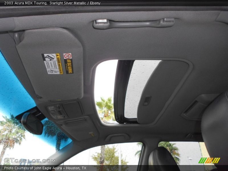 Starlight Silver Metallic / Ebony 2003 Acura MDX Touring